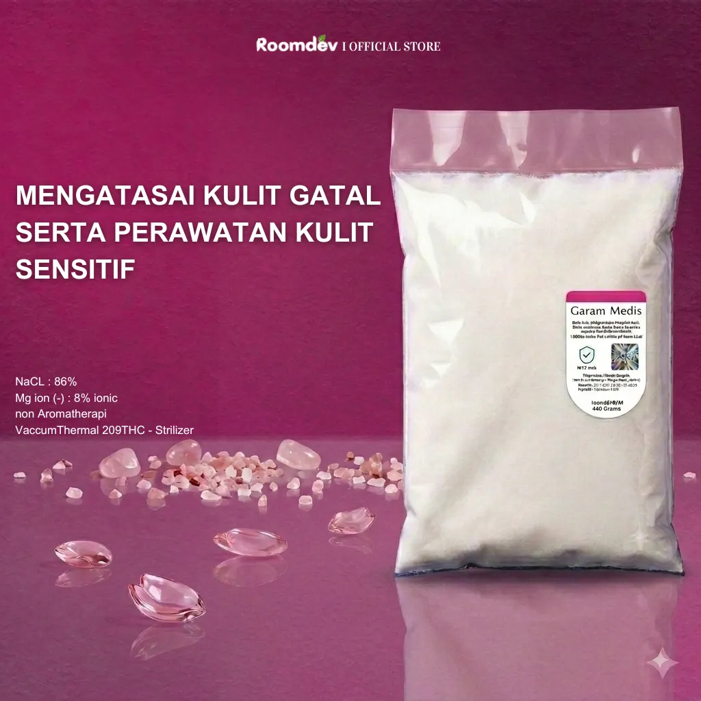 Ilustrasi 3D: Panduan pemakaian garam rendam Sitz Bath